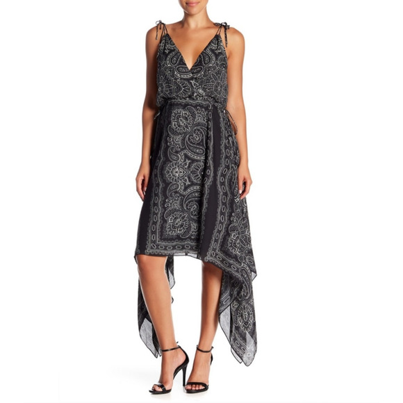 Haute Hippie Steal Your Heart Away Silk Dress - Picture 1 of 15